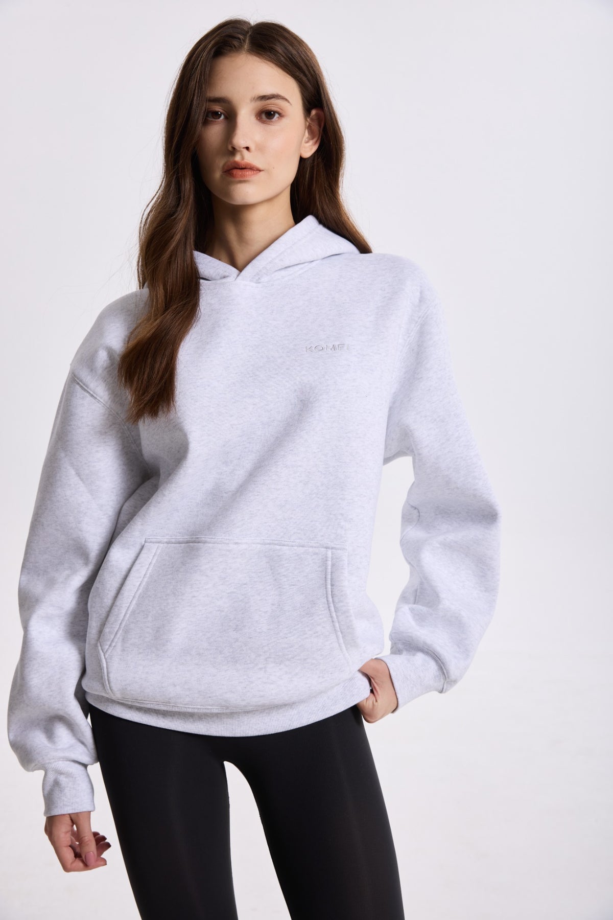 AW26-SIG-HOD-001 | Light Heather Grey | Main