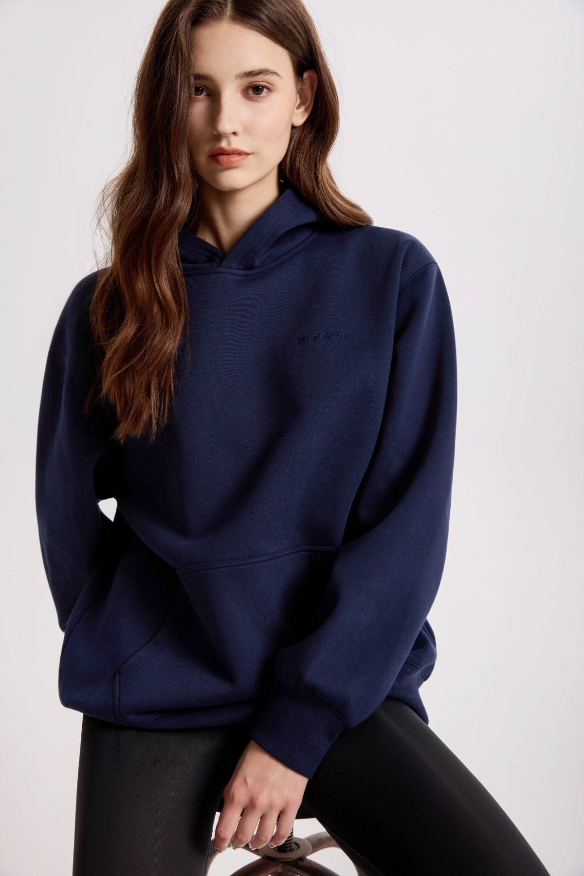 AW26-SIG-HOD-001 | Deep Navy | Detail 1