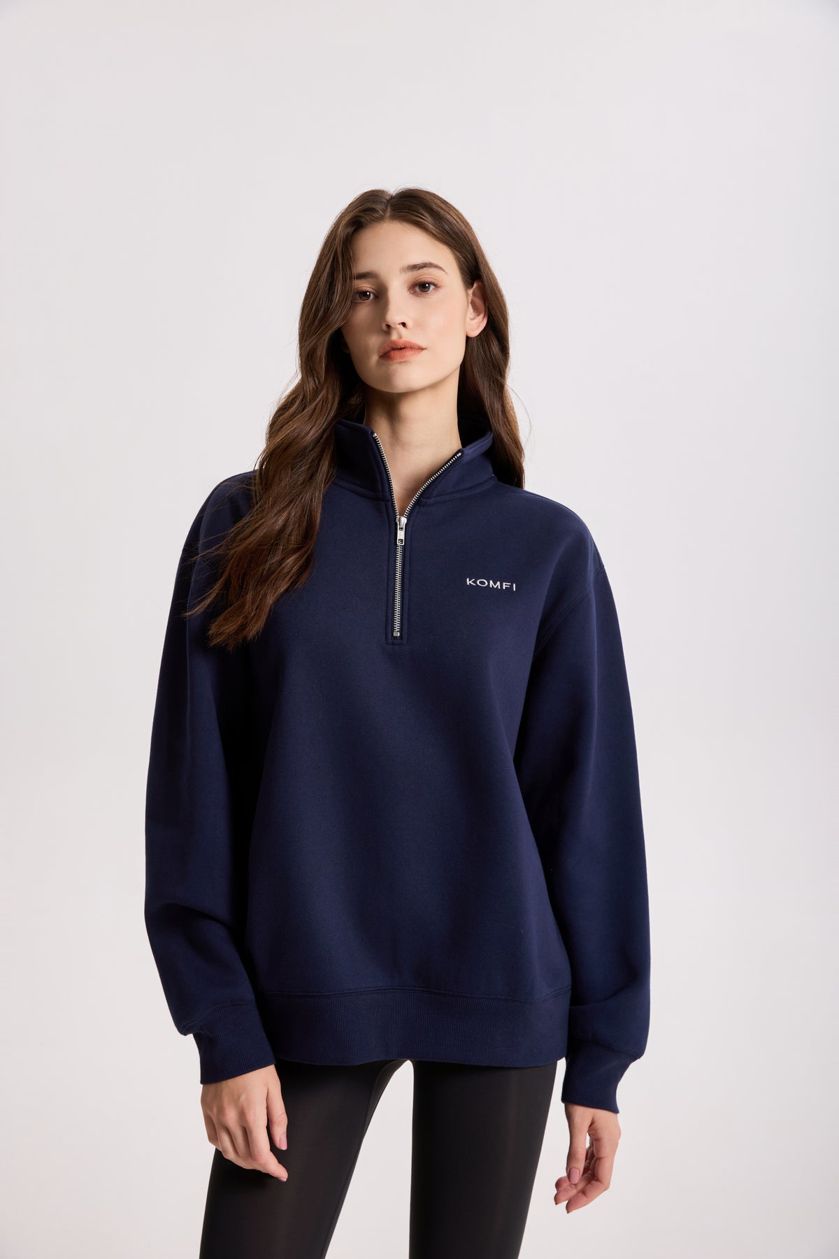 AW26-SIG-QZH-001 | Deep Navy | Detail