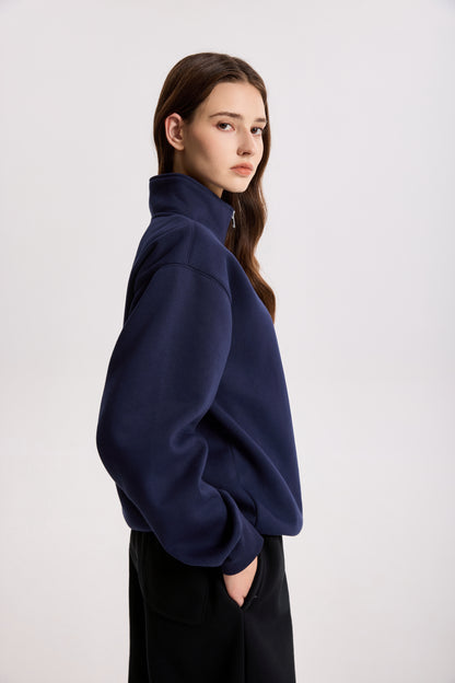 AW26-SIG-QZH-001 | Deep Navy | Detail
