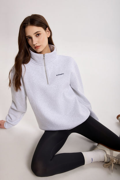 AW26-SIG-QZH-001 | Light Heather Grey | Main