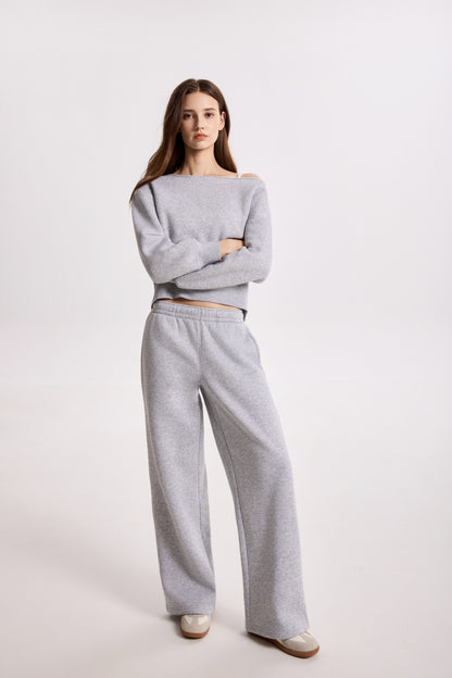 AW26-STU-OSS-001 | Heather Grey | Main